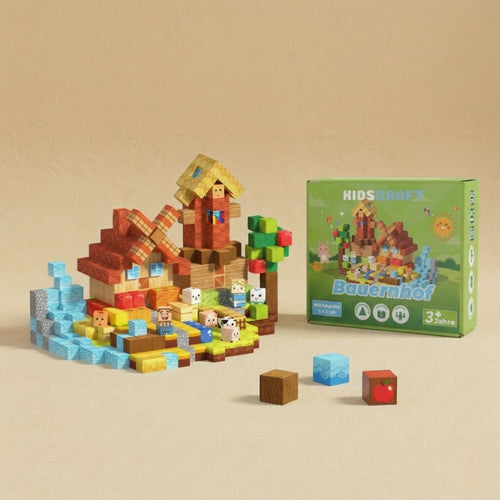 KidsCraft Farm - 100 & 150 Building Blocks