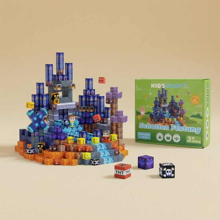 KidsCraft Shadow Fortress - 100 & 150 building blocks