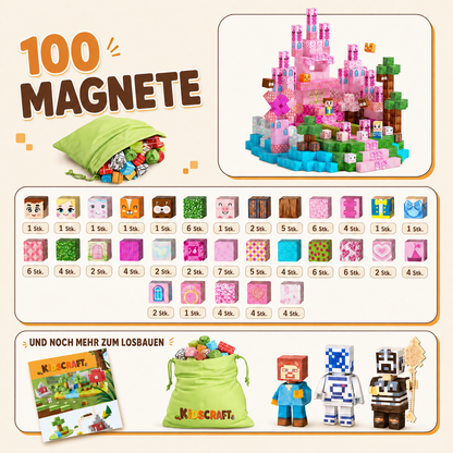 KidsCraft Wonderland - 100 & 150 Building Blocks