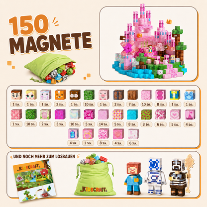 KidsCraft Wonderland - 100 & 150 Building Blocks