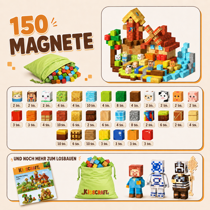 KidsCraft Farm - 100 & 150 Building Blocks