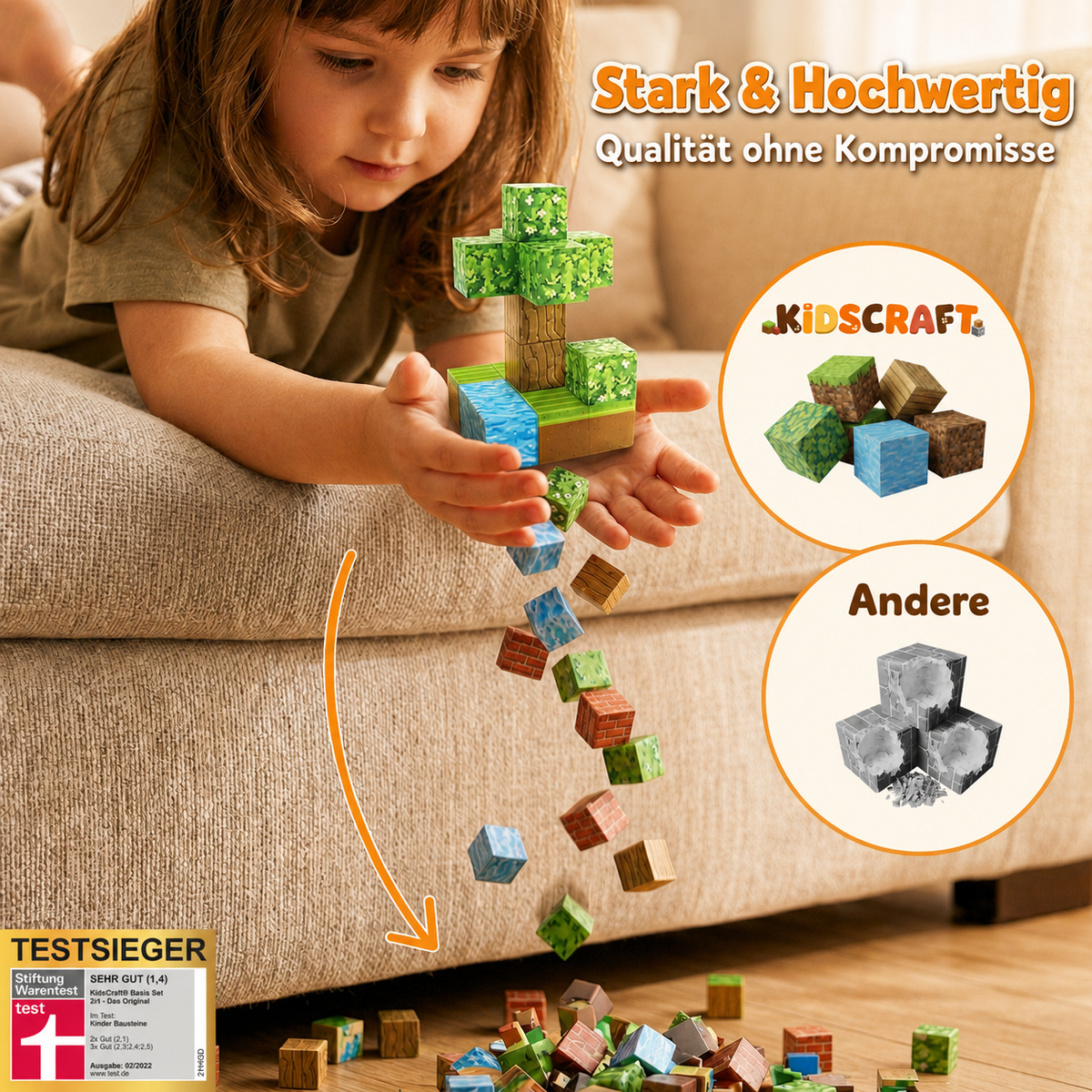 KidsCraft Wonderland - 100 & 150 Building Blocks