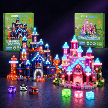 KidsCraft LED Magnetic Building Blocks